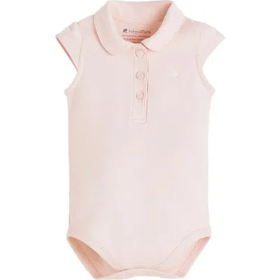 Babycottons Kids'  Pima Colors Bodysuit For Infant In Pink