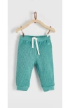 Babycottons Pima Cotton Waffle Knit Pants Sidney For Infant In Blue