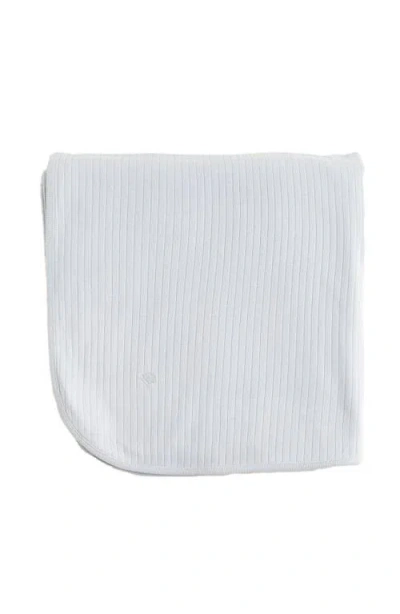 Babycottons Point Receiving Blanket In Off White
