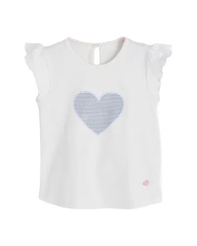 Babycottons Printed T-shirt In White