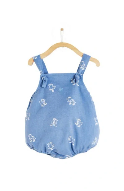 Babycottons Raphael Romper In Blue