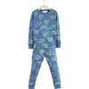 Babycottons Rex Snug Two-piece Pajamas In Navy