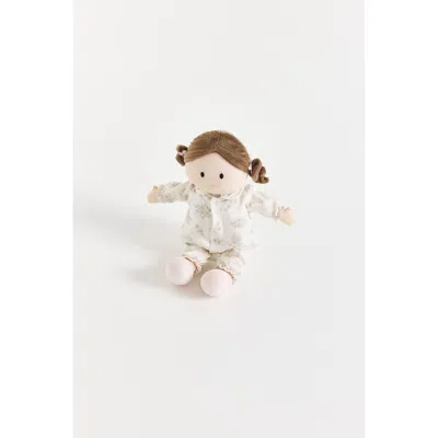 Babycottons Rosebud Mini Doll In White
