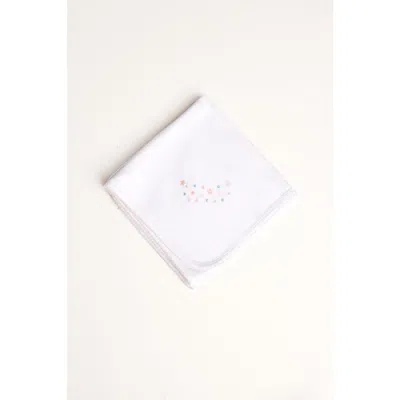 Babycottons Shine Pima Small Blanket For Infant In White
