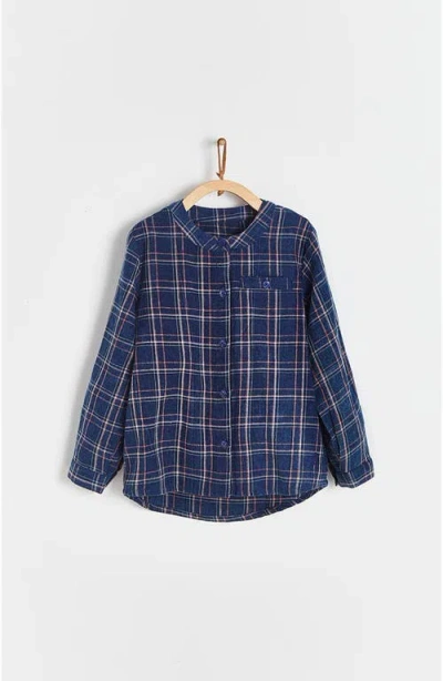 Babycottons Kids'  Shirt Jill Beli In Blue