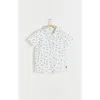 Babycottons Shirt Thomas Palms In White