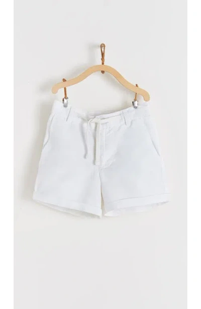 Babycottons Kids'  Shorts Francis Lino For Toddler In White