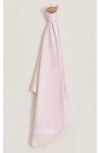 Babycottons Smock Receiving Blanket In Pink