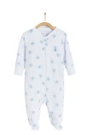 Babycottons Turtles Zip Footed Pajama