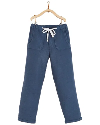 Babycottons Twill Pant In Blue