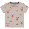 Babyface Animated Allover Short Sleeve T-shirt In Neutral