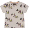 Babyface Animated Allover Short Sleeve T-shirt In Neutral