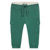 Babyface Cargo Sweatpants In Green