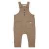 Babyface Ribbed Dungaree In Brown
