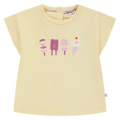 Babyface Sweet Treat Short Sleeve Top In Yellow