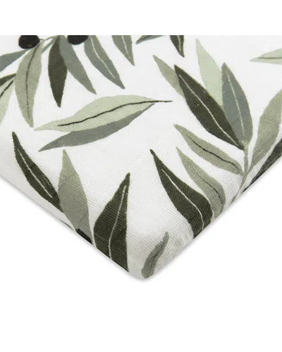 Babyletto All Stages Bassinet Sheet In Gots Certified Organic Muslin Cotton In Green