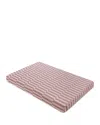 Babyletto All Stages Midi Crib Sheet In Muslin Cotton In Maroon