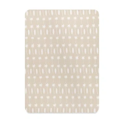 Babyletto Beach Bum Muslin All-stages Midi Crib Sheet In Beige