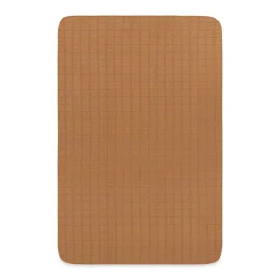Babyletto Burnt Sienna Muslin Mini Crib Sheet In Brown