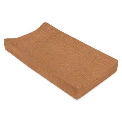 Babyletto Burnt Sienna Quilted Muslin Changing Pad Cover