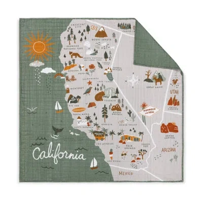 Babyletto California Muslin Quilt In Green