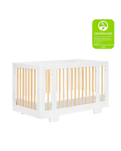 Babyletto Classic Yuzu 8 In 1 Convertible Crib With All Stages Conversion Kits In White Natural