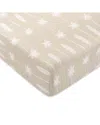 Babyletto Crib Sheet In Gots Certified Organic Muslin Cotton In Neutral