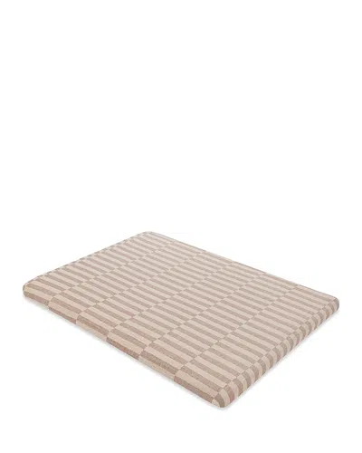 Babyletto Crib Sheet In Muslin Cotton In Cocao Stripe