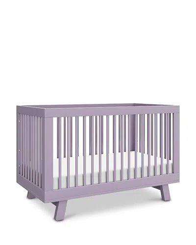 Babyletto Hudson 3 In 1 Convertible Crib With Toddler Bed Conversion Kit In Purple