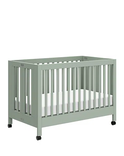 Babyletto Maki Full Size Portable Folding Crib With Toddler Bed Conversion Kit