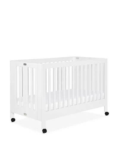 Babyletto Maki Portable Convertible Crib In White