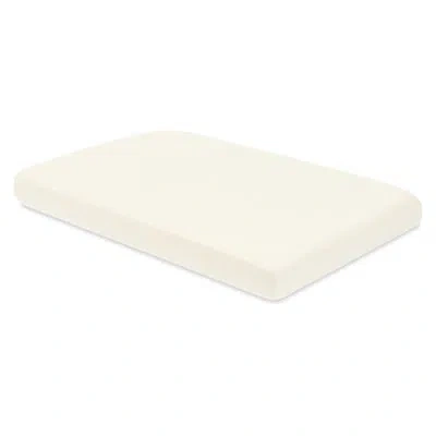 Babyletto Mini Crib Sheet In Gots Certified Organic Brushed Cotton In Ivory