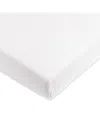 Babyletto Mini Crib Sheet In Gots Certified Organic Muslin Cotton In White