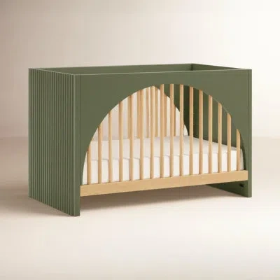 Babyletto Moab 3-in-1 Convertible Crib In Green