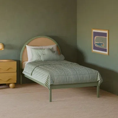 Babyletto Moab Twin Bed In Green