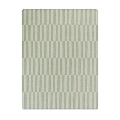 Babyletto Moss Stripe Muslin All-stages Midi Crib Sheet