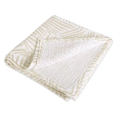 Babyletto Oat Stripe Swaddle In Muslin Cotton