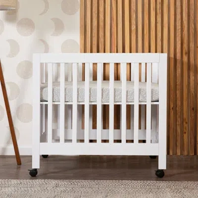 Babyletto Origami Mini Portable Crib In White