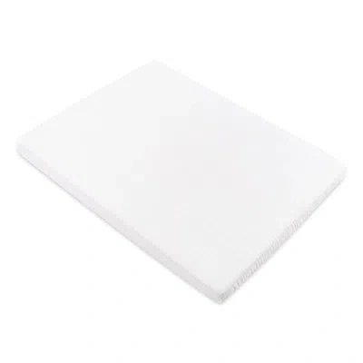 Babyletto Plain White Muslin All-stages Midi Crib Sheet In Gots Certified Organic Cotton