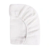 Babyletto Plain White Muslin Fitted Sheet In White