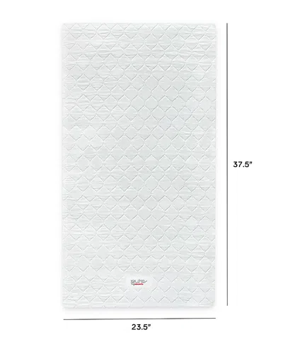 Babyletto Pure Core Mini Crib Mattress With Hybrid Waterproof Cover In White