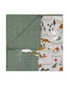 Babyletto Quilt In 3 Layer Gots Certified Organic Muslin Cotton In California
