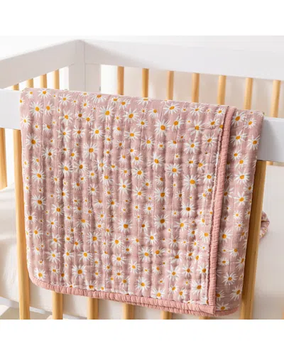 Babyletto Quilt In 3 Layer Gots Certified Organic Muslin Cotton In Multi