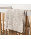 Babyletto Quilt In 3 Layer Gots Certified Organic Muslin Cotton In Neutral