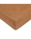 Babyletto Quilted Changing Pad Cover In Gots Certified Organic Muslin Cotton In Brown
