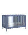 Babyletto Swell 4 In 1 Convertible Crib With Toddler Bed Conversion Kit In Cove Blue