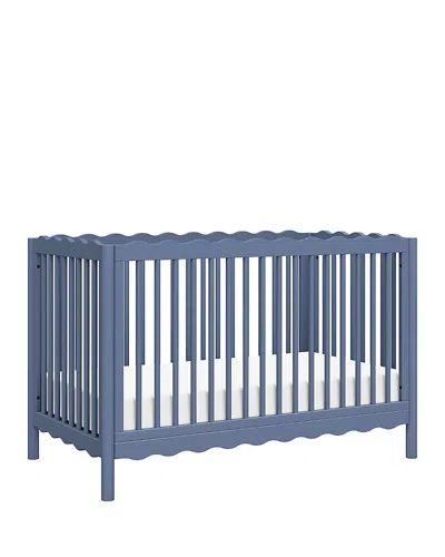 Babyletto Swell 4 In 1 Convertible Crib With Toddler Bed Conversion Kit In Cove Blue