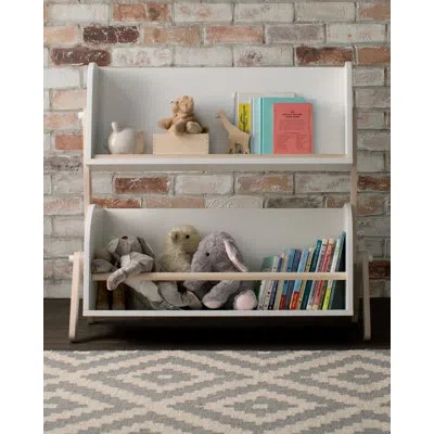 Babyletto Tally Storage And Bookshelf In White,natural
