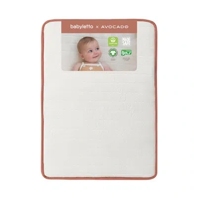 Babyletto X Avocado Organic Mini Crib Mattress In White