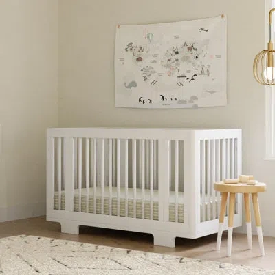 Babyletto Yuzu 8-in-1 Convertible Crib With All-stages Conversion Kits In White